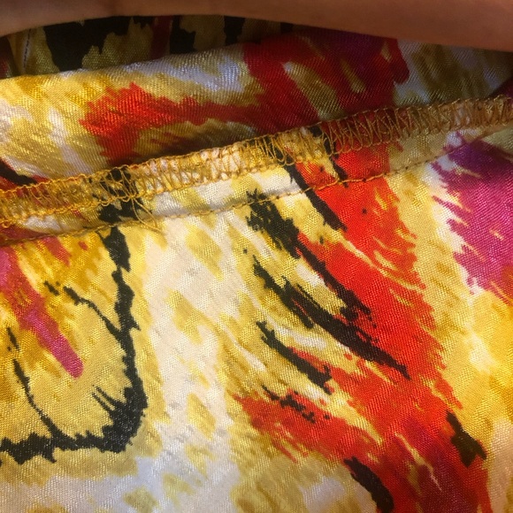 Natorious 100% silk dress | Size L - Picture 4 of 7